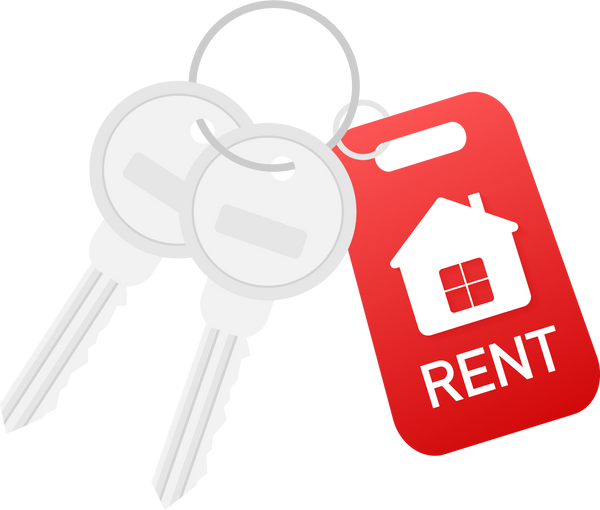 For rent house, concept